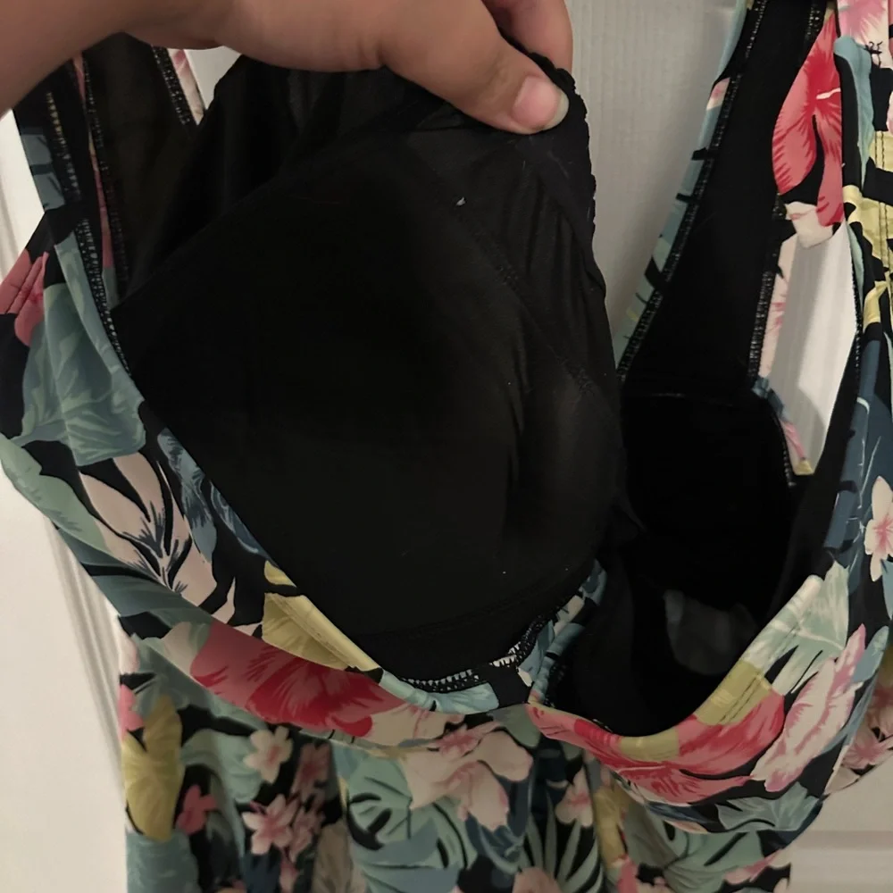 Floral Tankini Top - Picture 3 of 4
